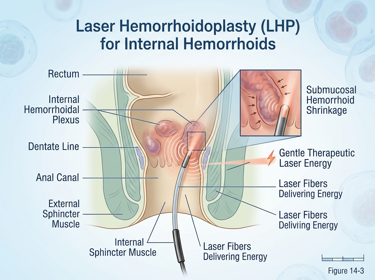Laser Hemorrhoidoplasty for Piles